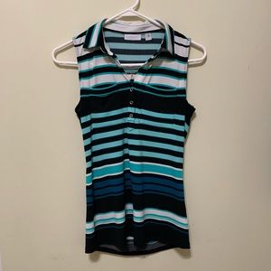 New York & Company Stripped Tank Top Blouse